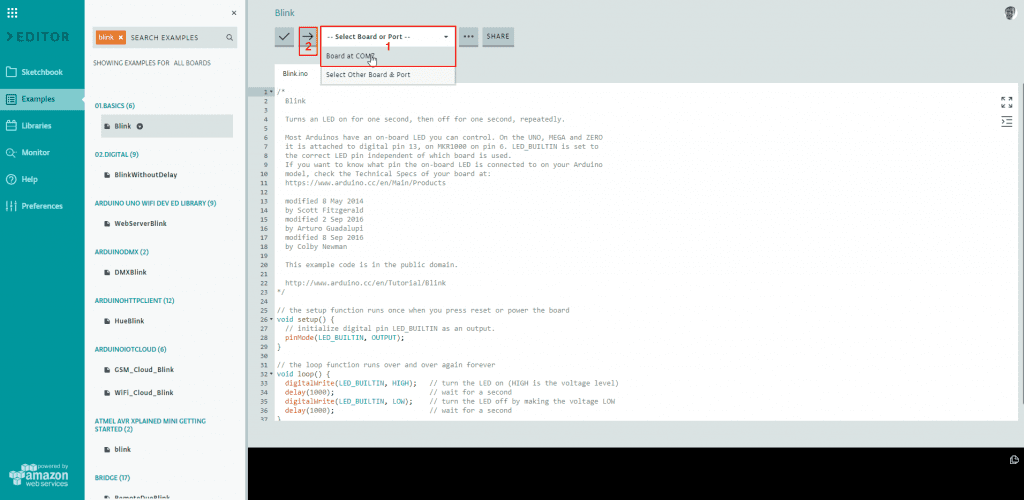 Arduino Web Editor Plugin Installation 5