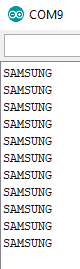 Infrared Sensor Protocol Serial Monitor