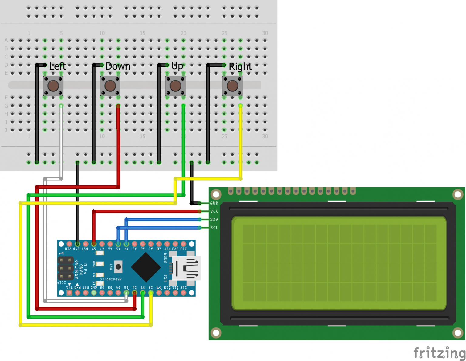 Building a Menu with Buttons for your Microcontroller - DIYI0T