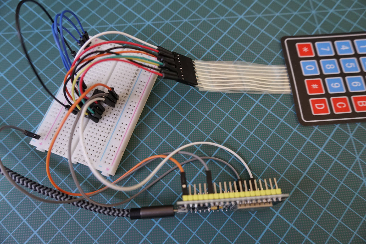 I2C Multiplexer Keypad