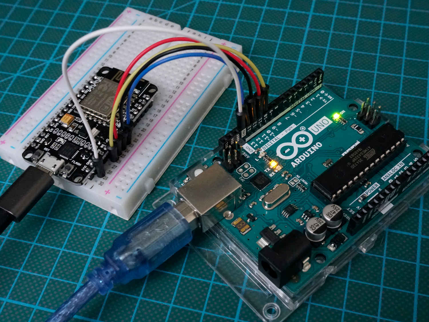 arduino mega serial port interrupt