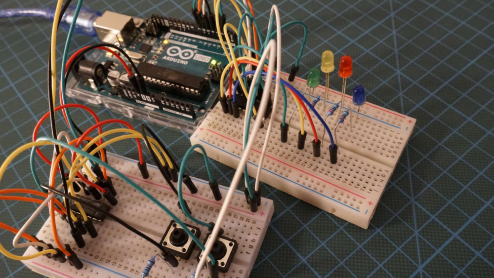 Arduino PISO and SIPO shift register
