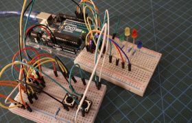 Arduino PISO and SIPO shift register