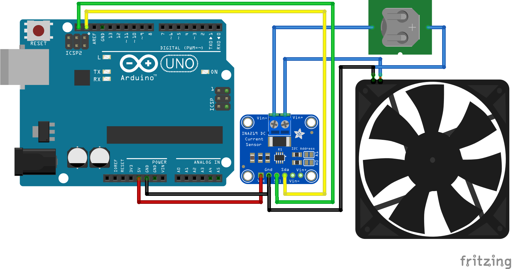 Arduino ina226 схема