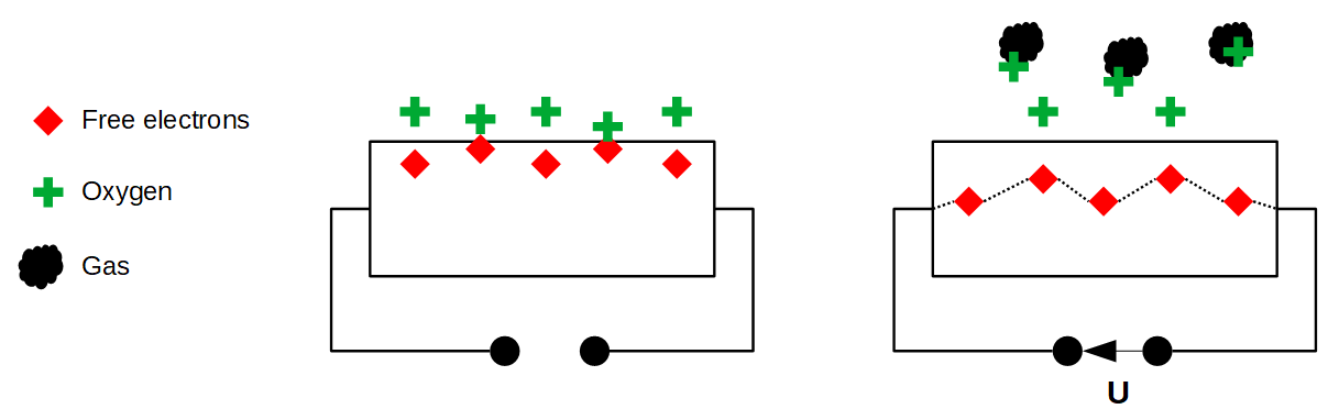 General functionality of Gas Sensors