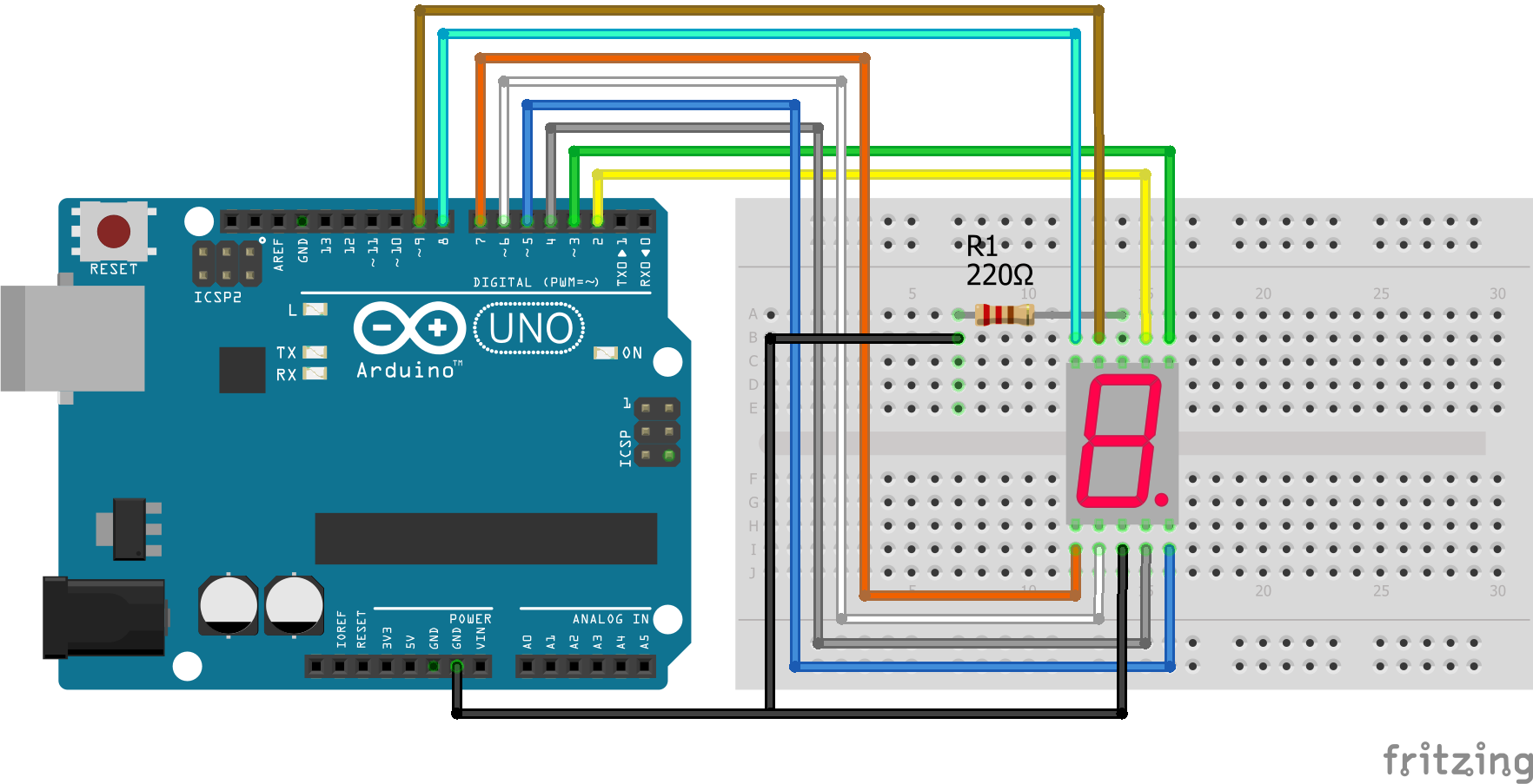 Display 7 Segmentos Ac Arduino Wokwi Arduino And Esp32 Simulator - Vrogue